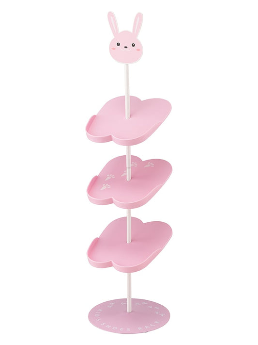 Yamazaki Shoe Rack "Cat" Pink (W)18 x (H)67 x (D)18 cm Unisex