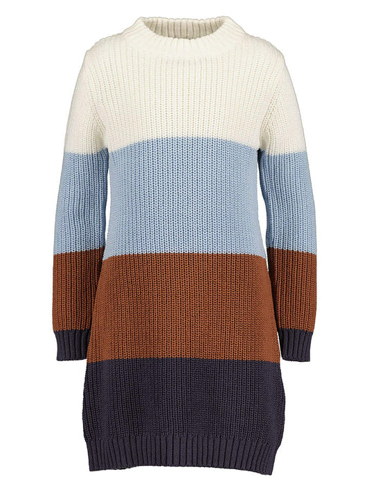 Blue Seven Knitted Dress Multicolour Kids