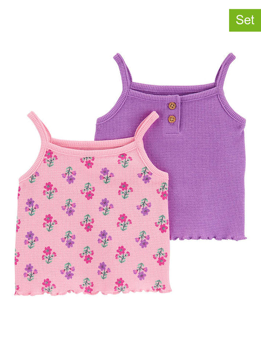 carter's 2-Piece Set: Top Pink / Purple Women