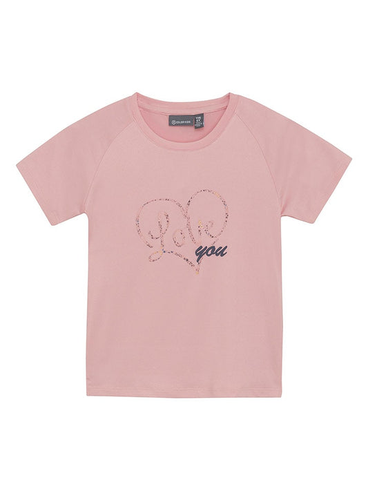Color Kids Performance Shirt Pink Kids