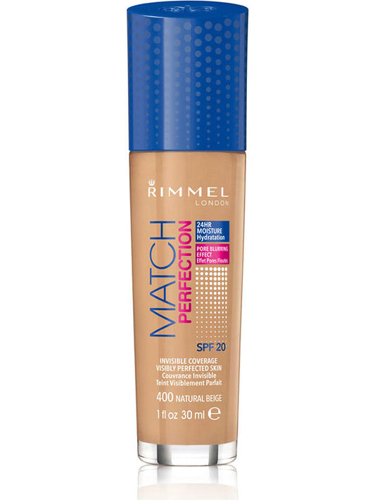 Rimmel Foundation "Match Perfection 400 Natural", 30 ml Women