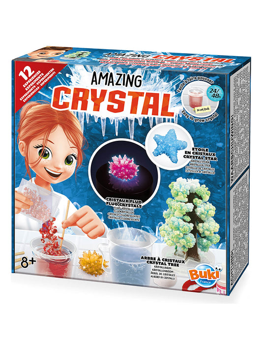 BUKI Crystal Growing Set from 8 years Kids