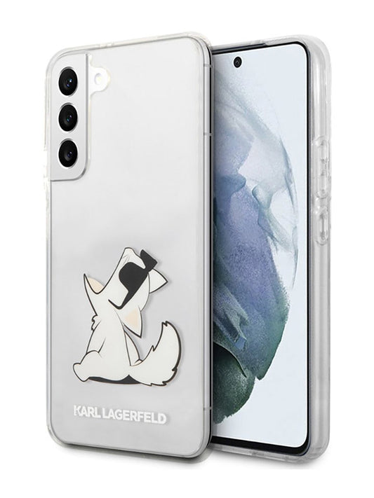 jg Case for Samsung Galaxy S22+ Transparent / White Unisex