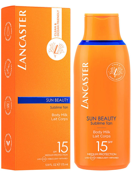 Lancaster Sun Lotion "Sun Beauty" LSF 15, 175 ml Unisex