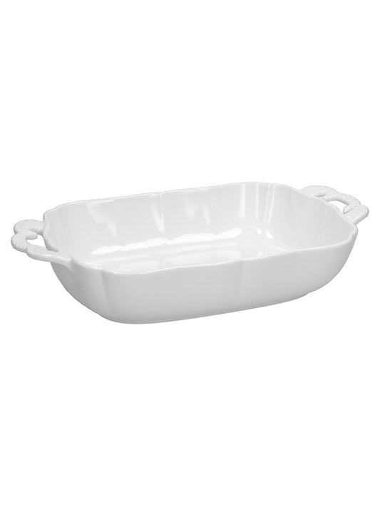 Andrea Fontebasso 1760 Baking Dish ''Brigitte'' White (W)31 x (H)6 x (D)19 cm Unisex