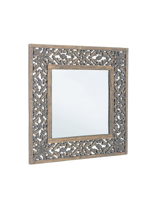 Dom z pomysłem Mirror Grey (W)60 x (H)60 x (D)2 cm Unisex