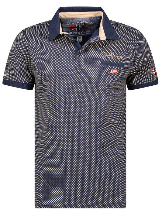 Geographical Norway Polo Shirt "Kingdom" Navy Men