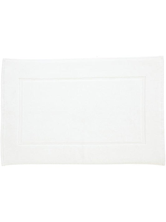 Soft by Perle de Coton Bath Mat White (L)50 x (W)80 cm Unisex