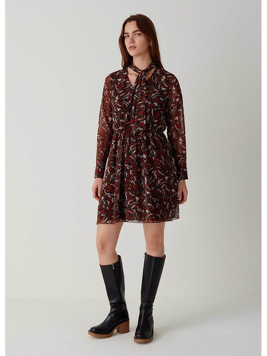 STEFANEL Dress Brown Women