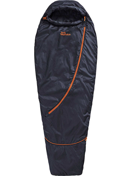 Jack Wolfskin Sleeping Bag "Grow Up Dreamer" Navy (L)170 x (W)65 cm Unisex