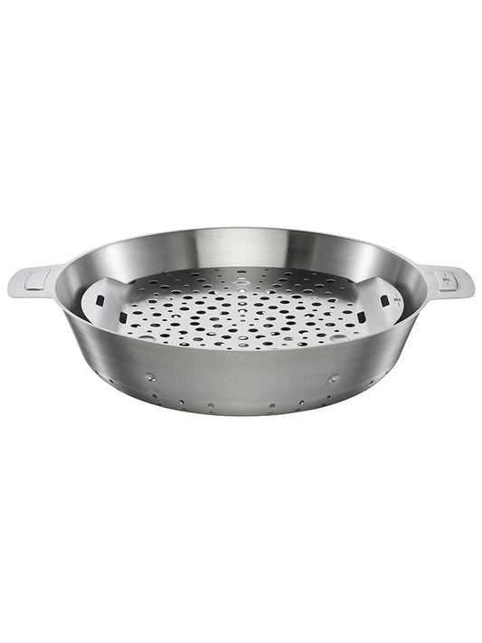 Fiskars Steamer Insert Silver Ø 19,6 cm Unisex