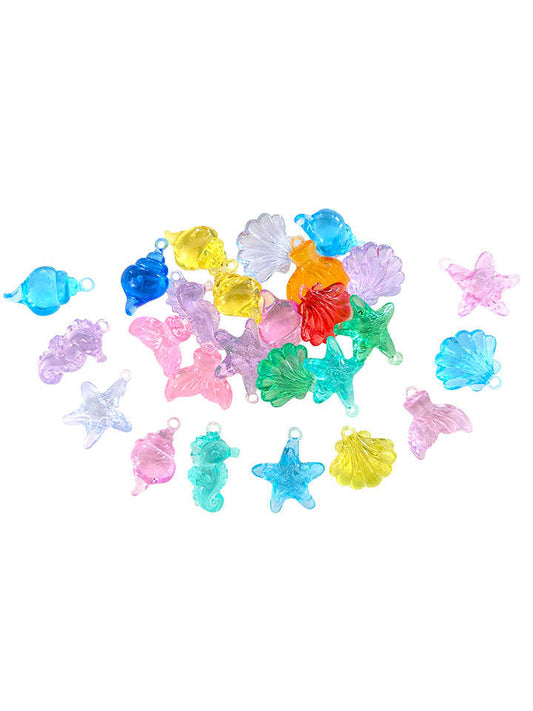 SUNNYSUE Plastic Charms "Meerestiere" from 3 years Unisex