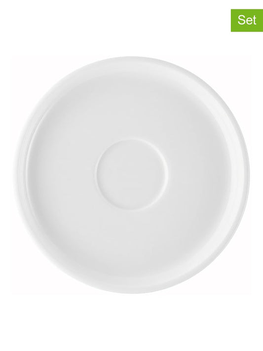 Thomas 6-Piece Set: Coffee Saucer "Free" White (H)2,1 x Ø 16 cm Unisex