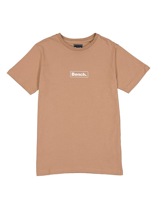Bench Shirt "Angus" Hellbraun in Dunkelblau / Light Brown Kids