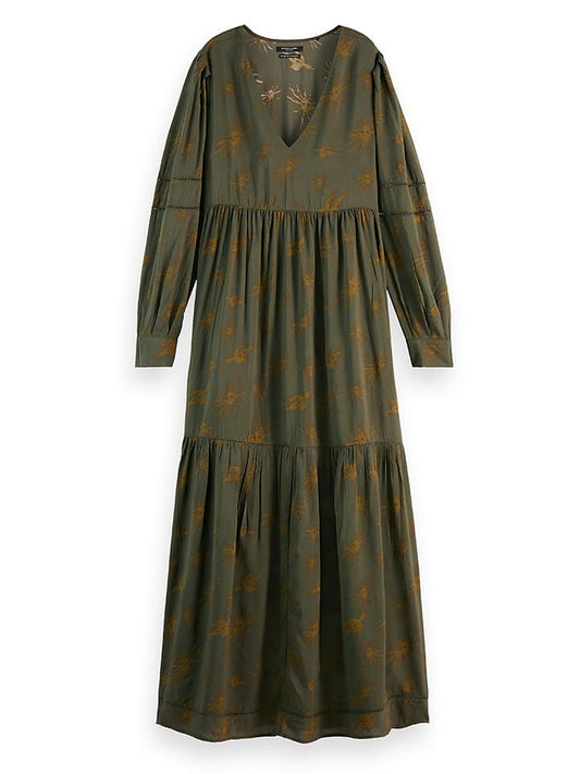 Scotch & Soda Dress Khaki Women