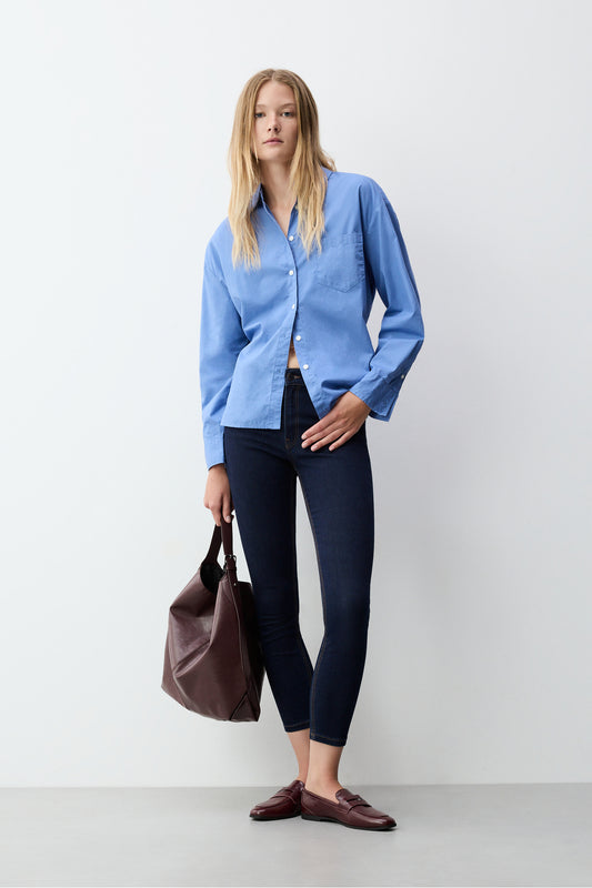 LEFTIES Woman Wearing Skinny Jeans Lightgrey Women