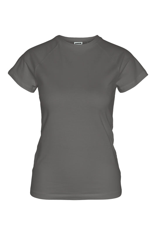 Noisy May Adult T-Shirt Charcoal Gray Women