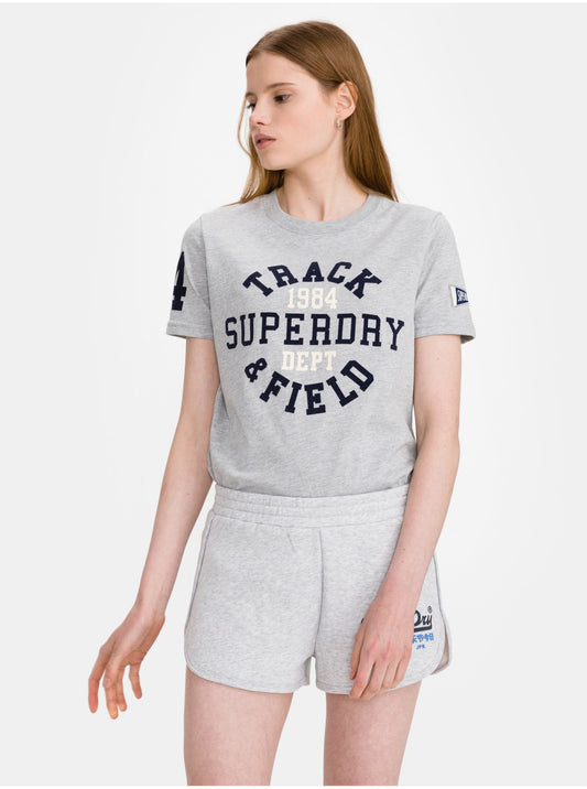 Superdry, T-Shirt, Grey, Women