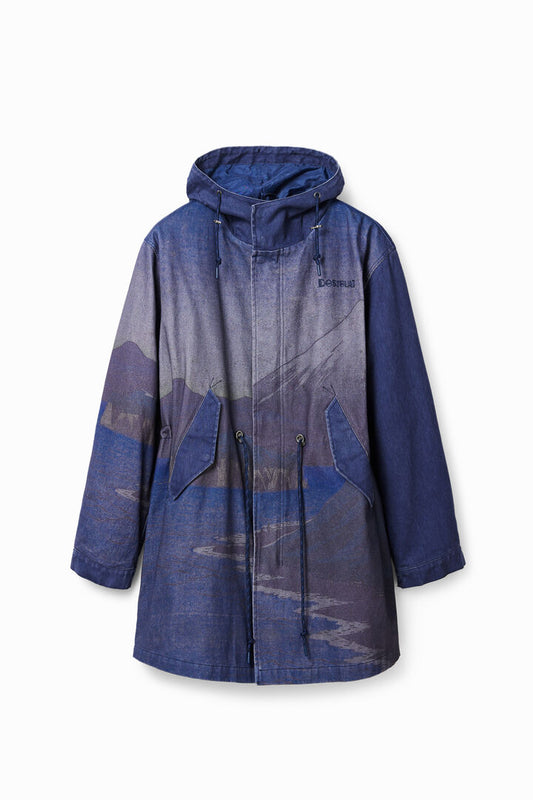 Desigual Coat Hayden Navy (23SMEW03_5000) Men