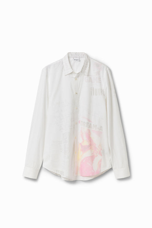 Desigual Shirt Rene Raw V (23WMCW21_1002) Men