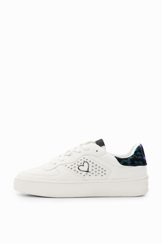 Desigual Sneakers Fancy Studs White (23WSKP08_1000) Women