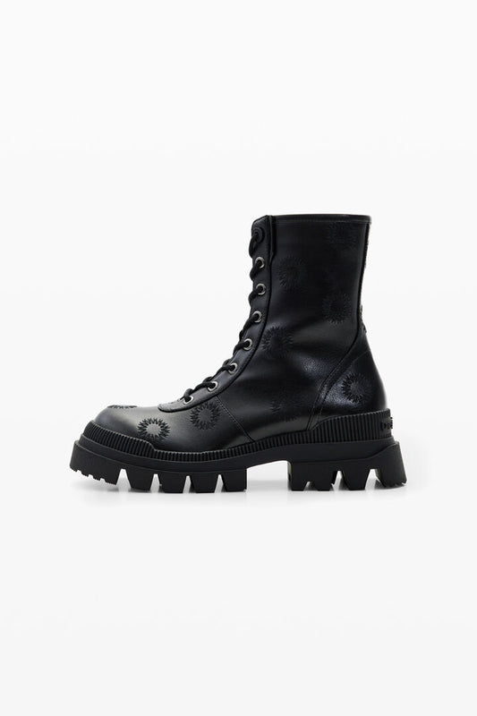 Desigual Boots Track Hiking Galac Black (23WSTP14_2000) Women