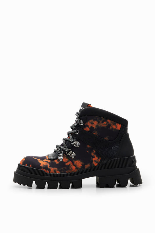 Desigual Boots Track Hiking Print Black (23WSTY05_2000) Women