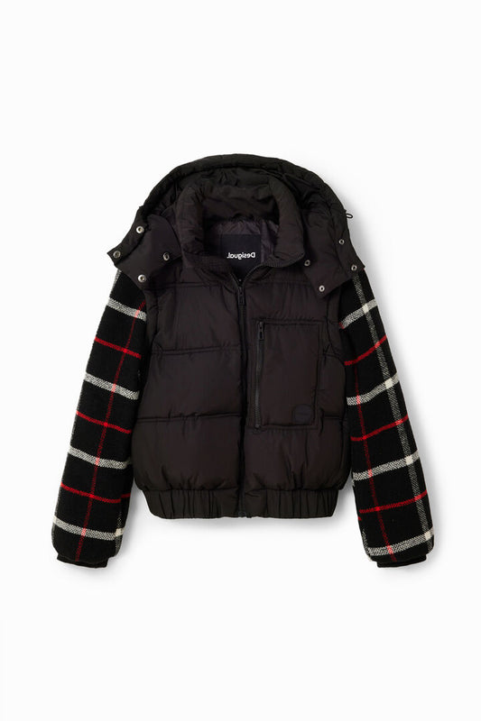 Desigual Coat Block Black (23WWEW16_2000) Women