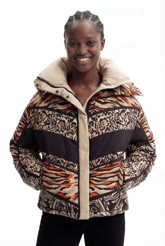 Desigual Coat Katty Beige Ecru (23WWEW90_1008) Women