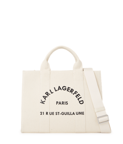 Karl Lagerfeld Rsg Square Medium Tote Natural (240W3892106) Women