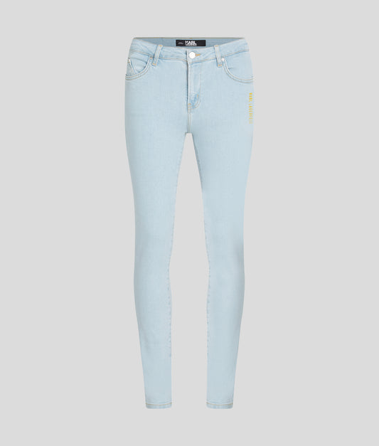Karl Lagerfeld Light Blue Skinny Denim Light Blue Denim (24UW1102D23) Women