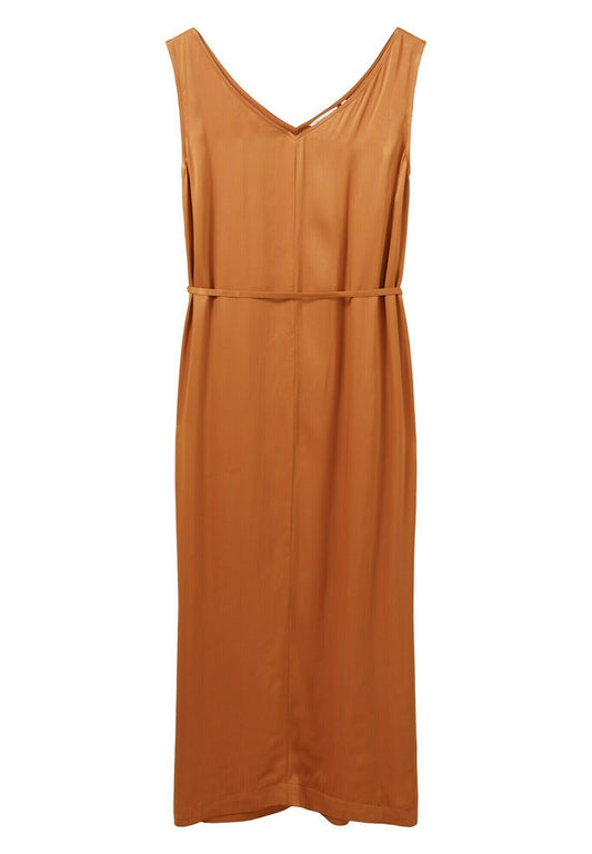 TOM TAILOR Dresses & Jumpsuits Dress with Gürtel Brown (TO221C0QX-O11) Women