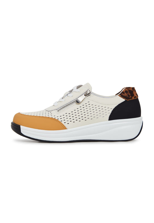 Cesare Gaspari Leather Sneakers Leather Sneakers Brown (CEK11A0B8-O11) Women