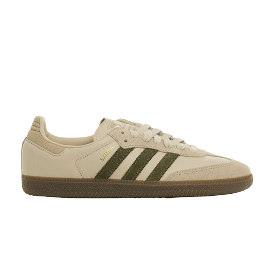 adidas Samba OG Aluminum Dark Khaki (JR0893) Women