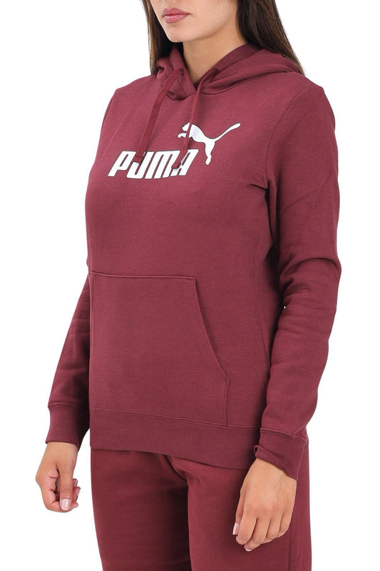 Puma Hoodies & Sweatshirts Burgundy (268100) Women
