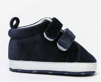 Zippy Nb Velvet Boot Dark Blue (31038433006) Kids