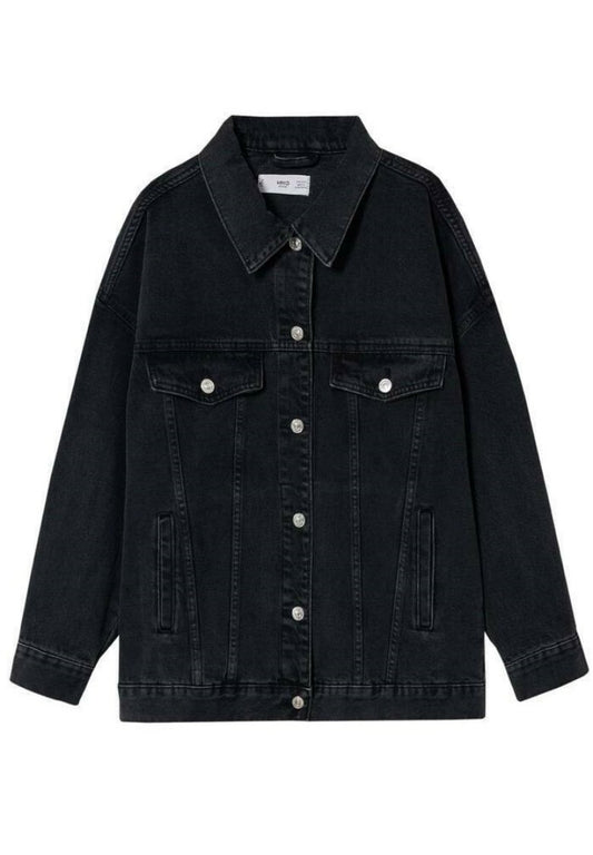 Mango DAFNE Black Denim (M9121G1AC-Q11) Women