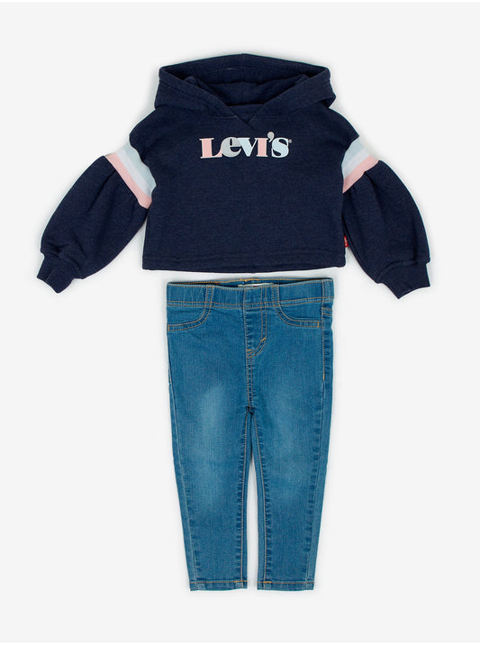 Levi'S, Sweatshirt, Blue, Girls
