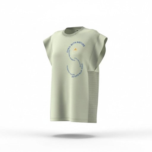 Adidas Nature Dyed Organic Cotton Tank Sage, Women