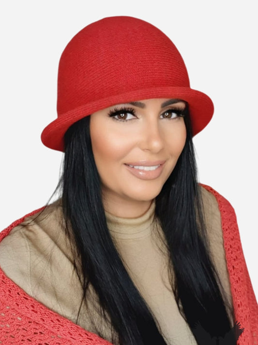 Kamea Women Accessories (Kamea Hat K.22.024.21 Red)