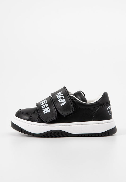 MIX MATERIALS LACE-UP LOW SNEAKERS Kids Unisex