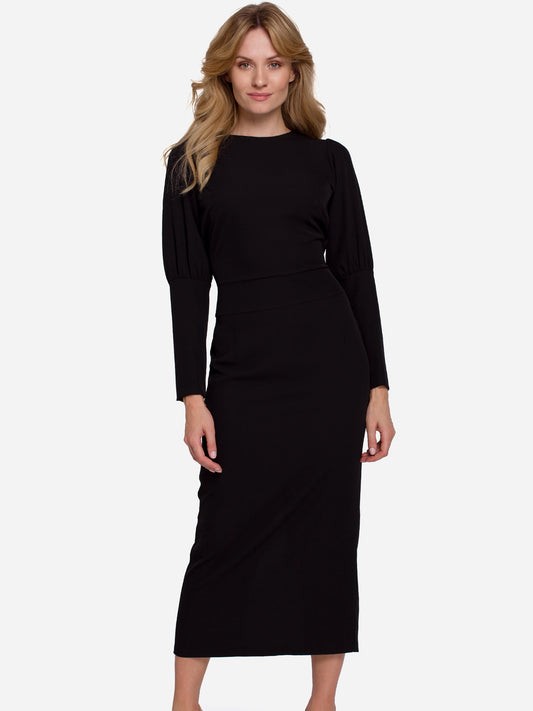 Makover Dress (DRESS_K079_BLACK) Women