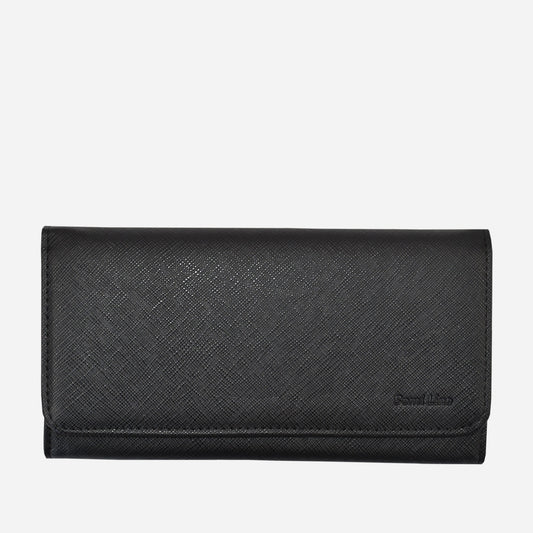 Semi Line Women Accessories (Semiline Wallet 3052-7 Black)