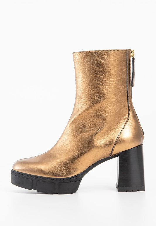 Unisa Ankle Boot Gold-Coloured (ZZO2Q1Q05-O00) Women