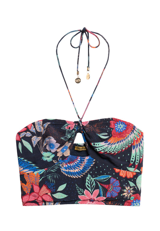 Superdry Crop Cut Out Woven Top.... Women