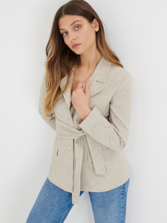 Sinsay jackets Beige (5949J-08M) Women