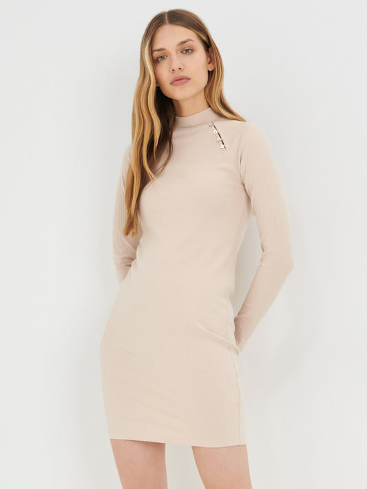 Sinsay dresses Beige (5724J-02X) Women