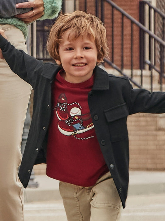 Mayoral T-shirts Dark Red (4.040-43) Kids