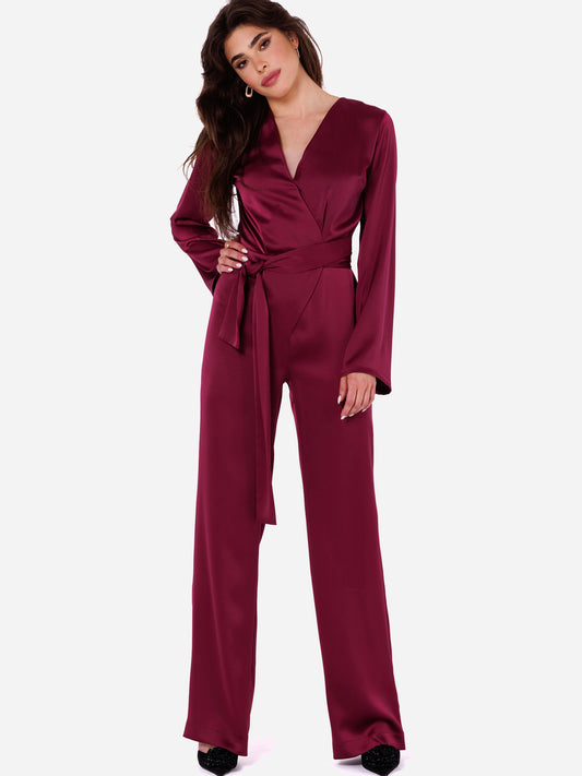 Makover Overall (MAKOVER_JUMPSUIT_K171_MAROON) Women