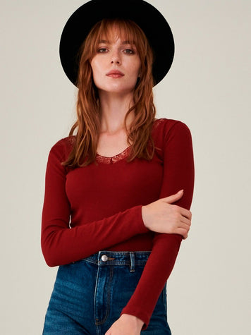 Sinsay pullovers Red (2094F-83X) Women